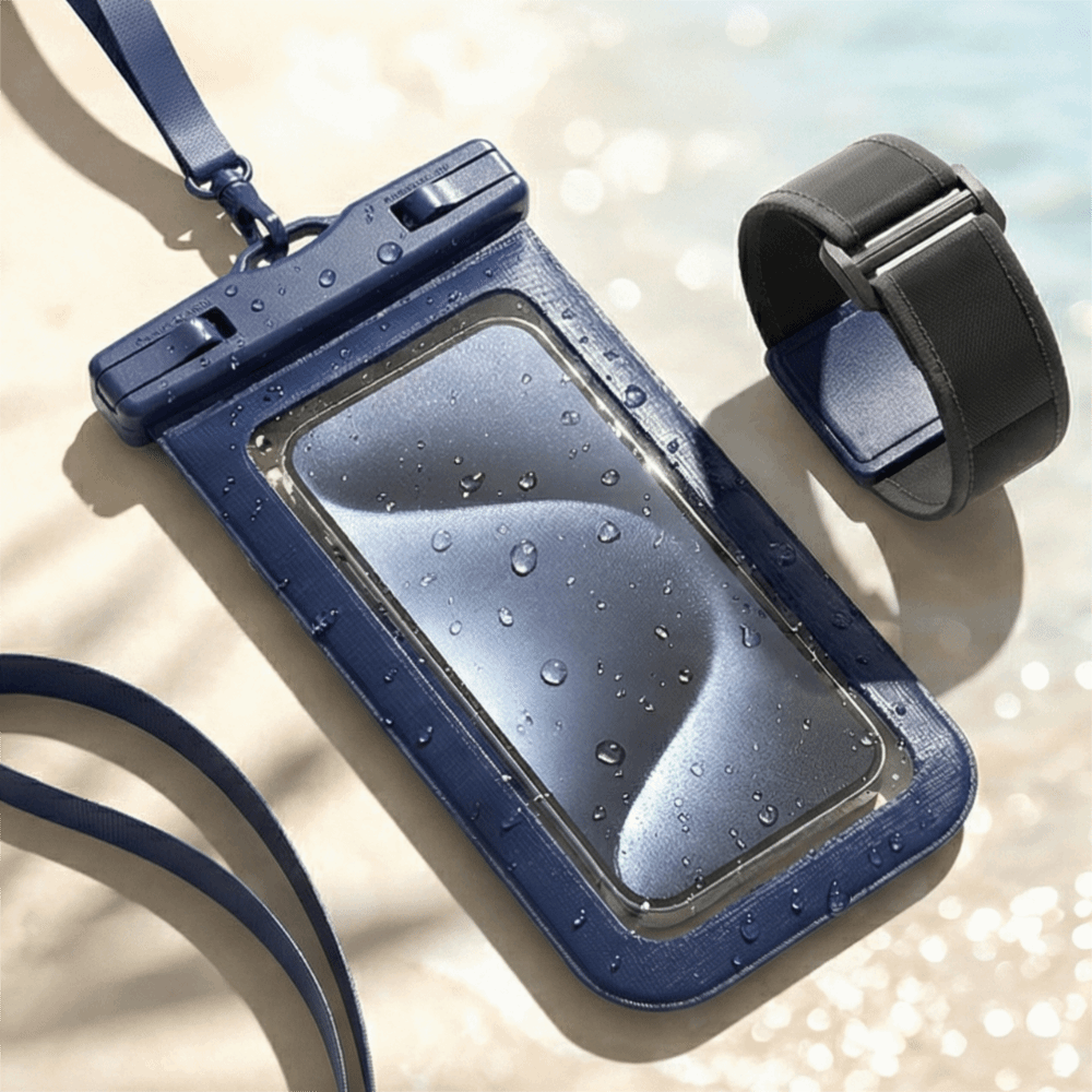 Dry Bag Waterproof - Ayarlanabilir Askılı Su Geçirmez Telefon Çantası