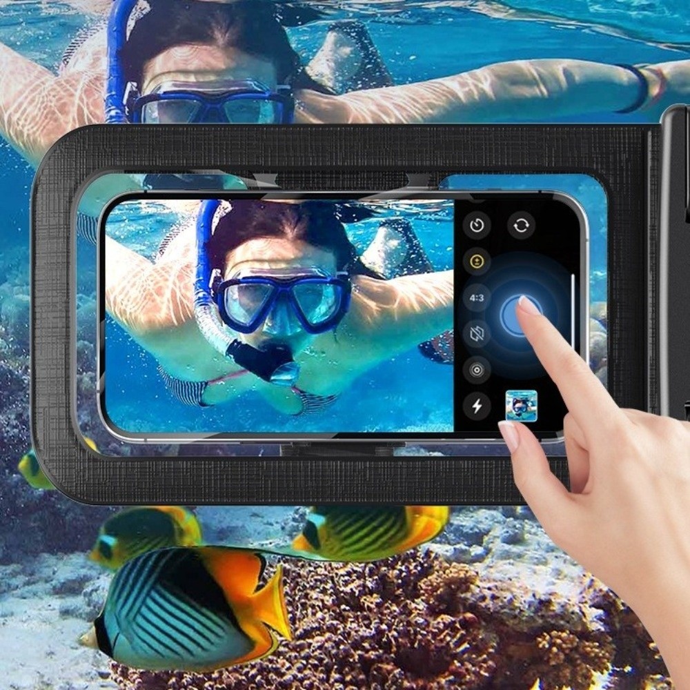 Dry Bag Waterproof - Ayarlanabilir Askılı Su Geçirmez Telefon Kılıfı