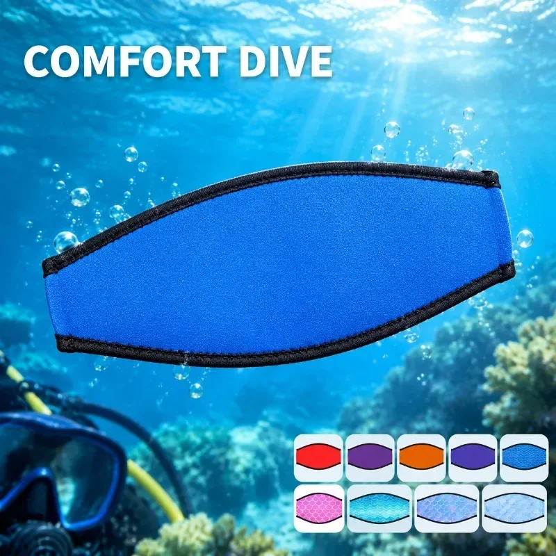 Diving Mask - Neopren Dalış Maskesi Kayış Kılıfı, Şnorkel