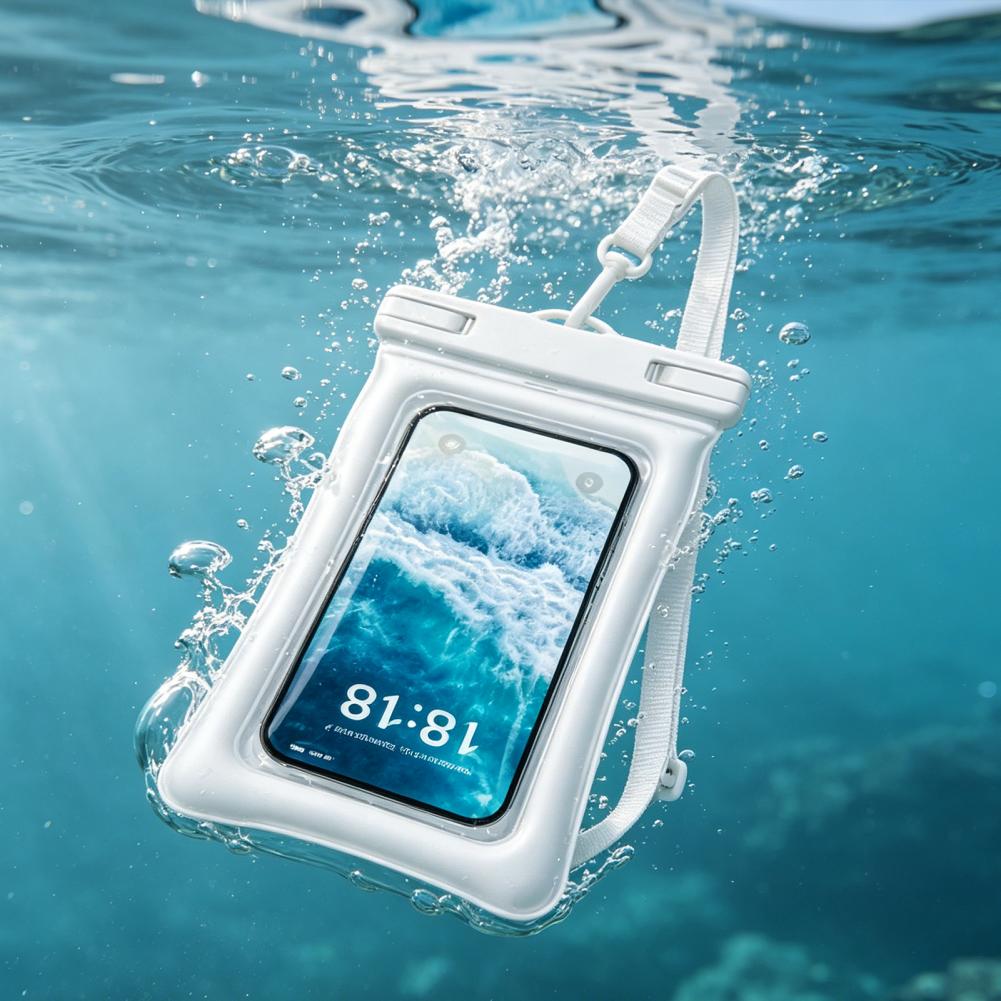 Dry Bag Waterproof - Su Geçirmez Telefon Çantası, Çıkarılabilir Kordonlu,