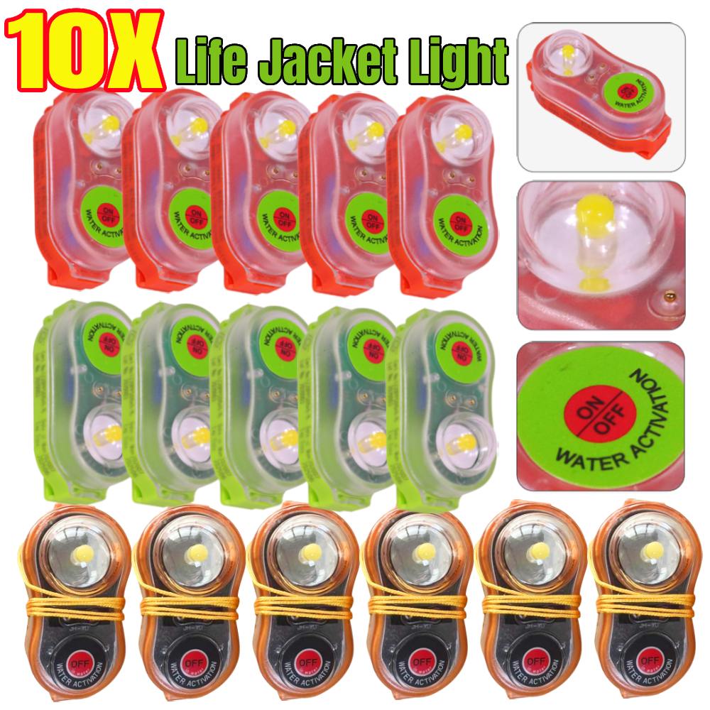 Life Jacket - 1-10 adet LED lityum can yeleği