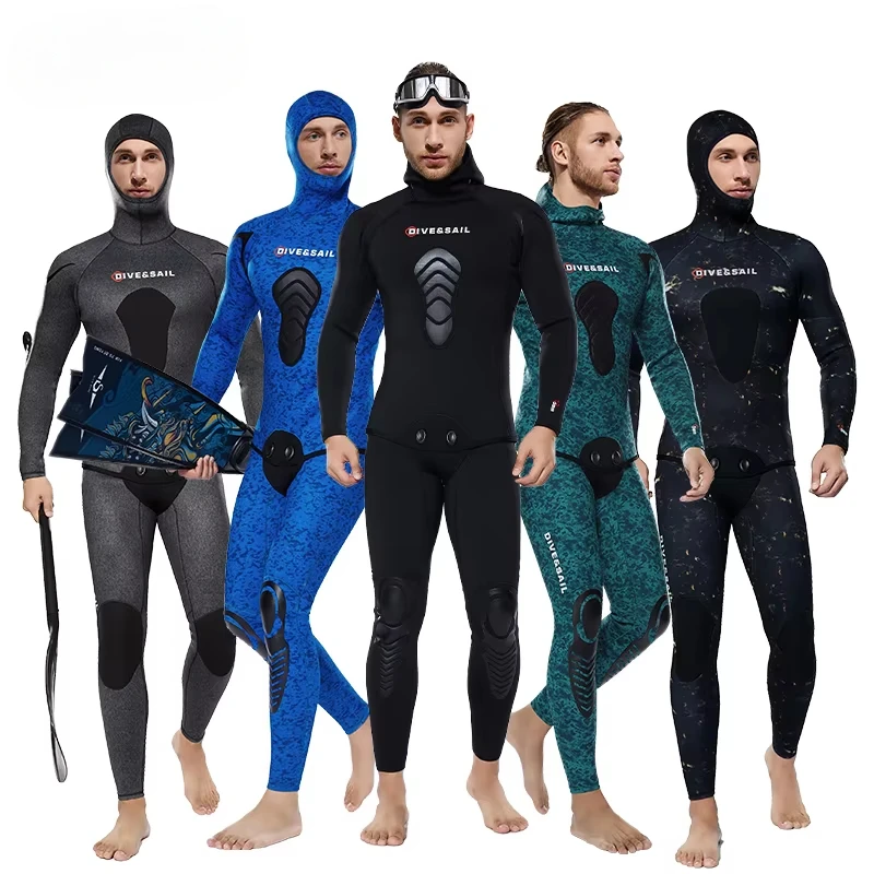Erkekler için 5mm Neopren İki  - Wetsuit Men incelemesi ve fiyatı