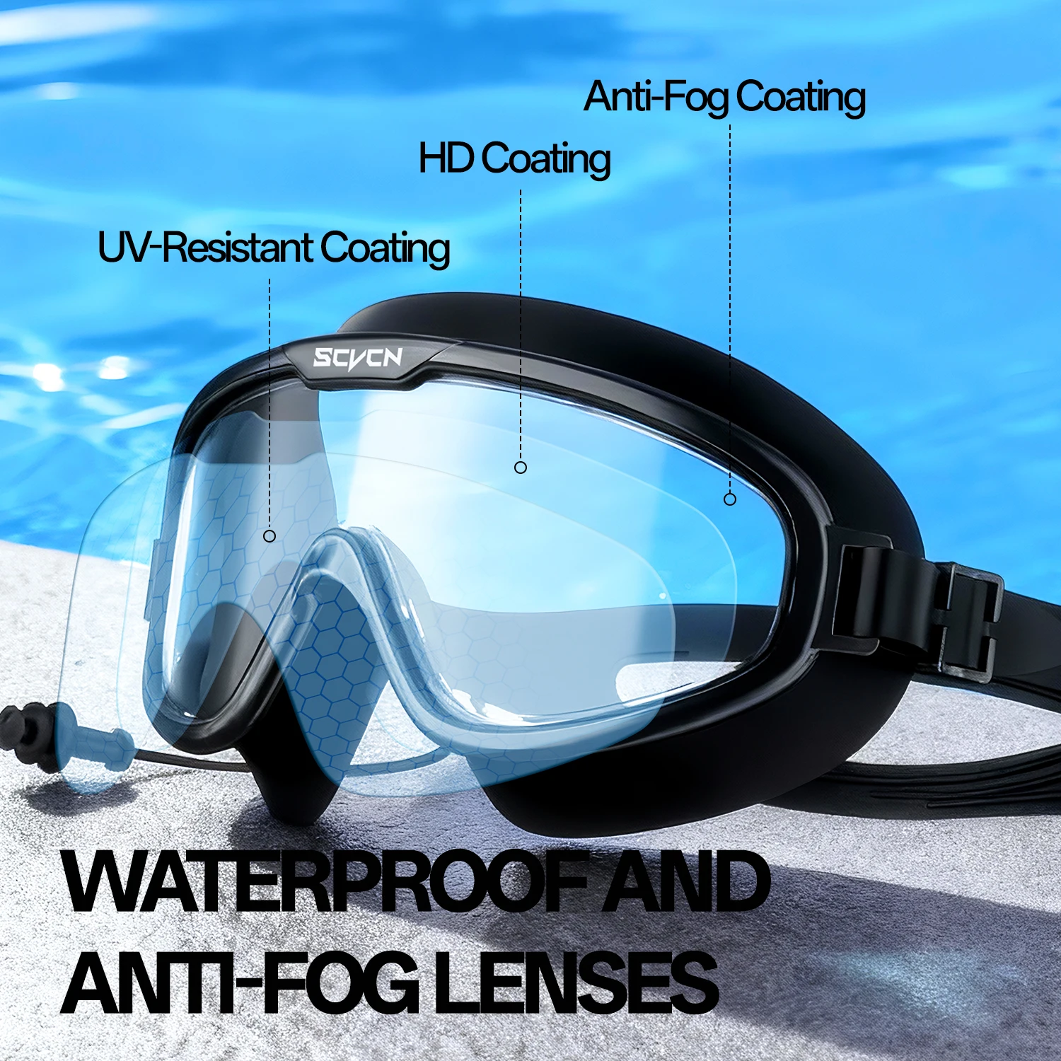SCVCN Yüzme Gözlüğü Profesyone - Goggles Swim incelemesi ve fiyatı